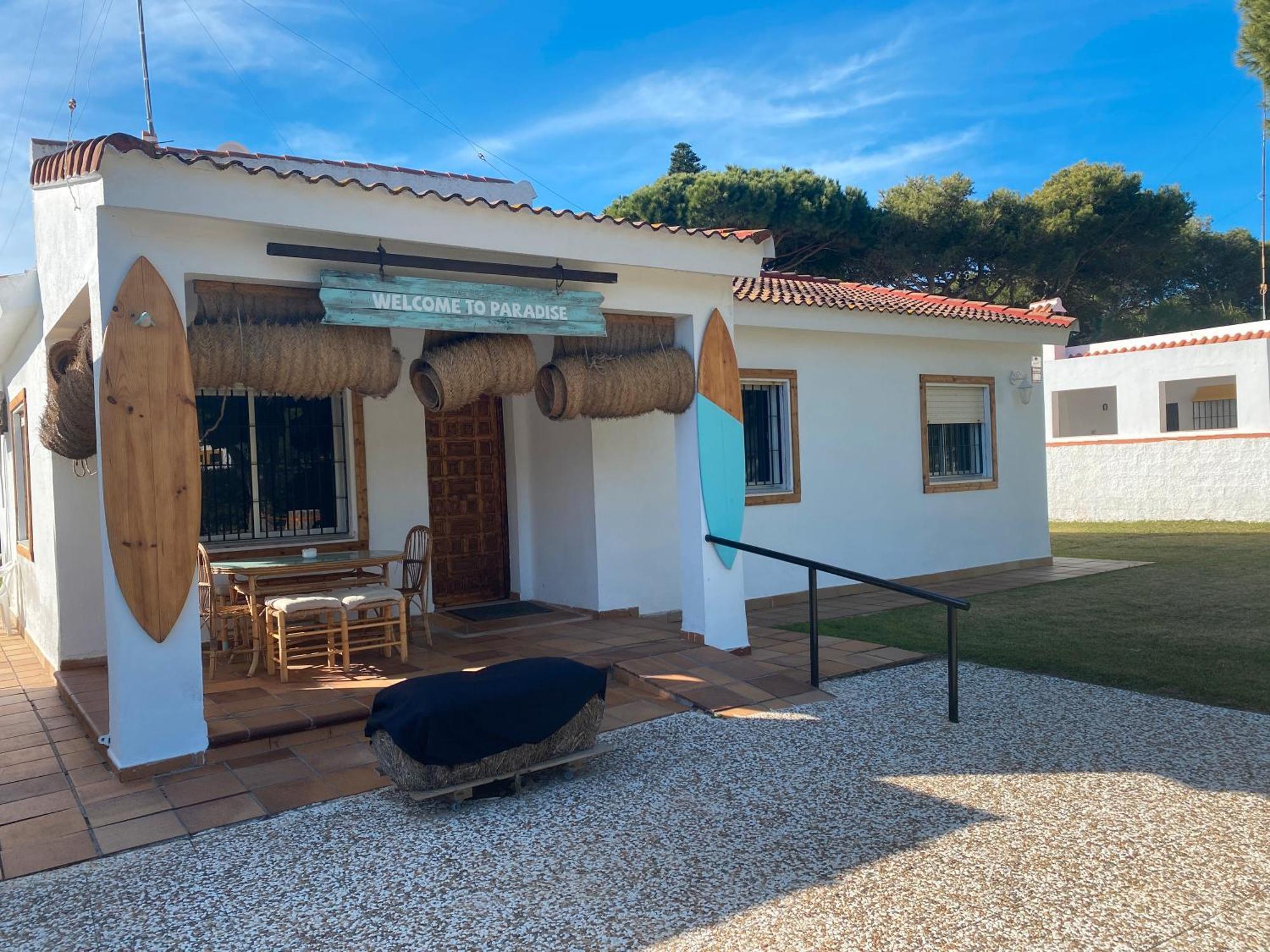 צ'יקלנה דה לה פרונטרה Chalet Novo Sancti Petri Surf מראה חיצוני תמונה